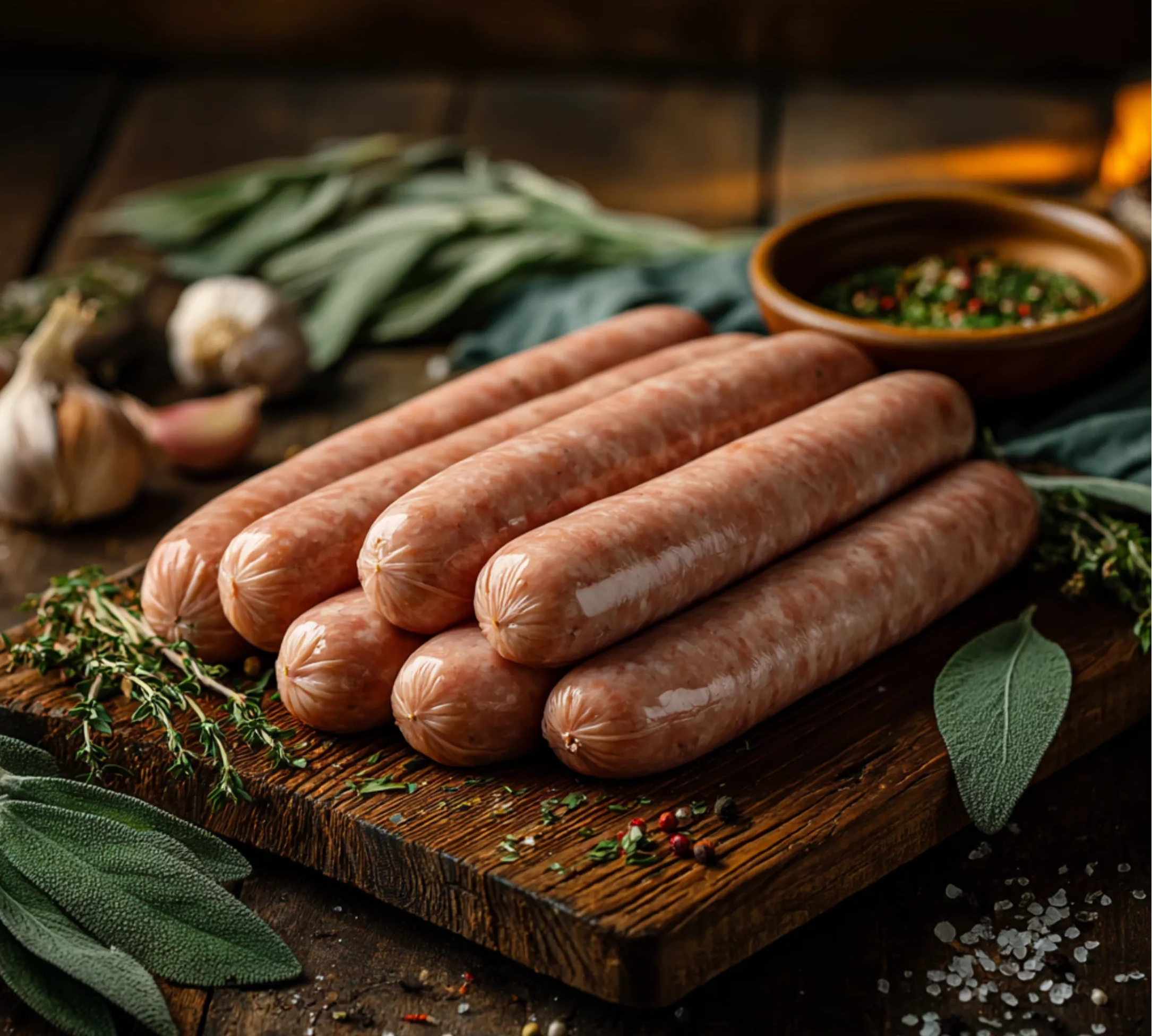 Premium Pork Chipolatas - British Premium Meat