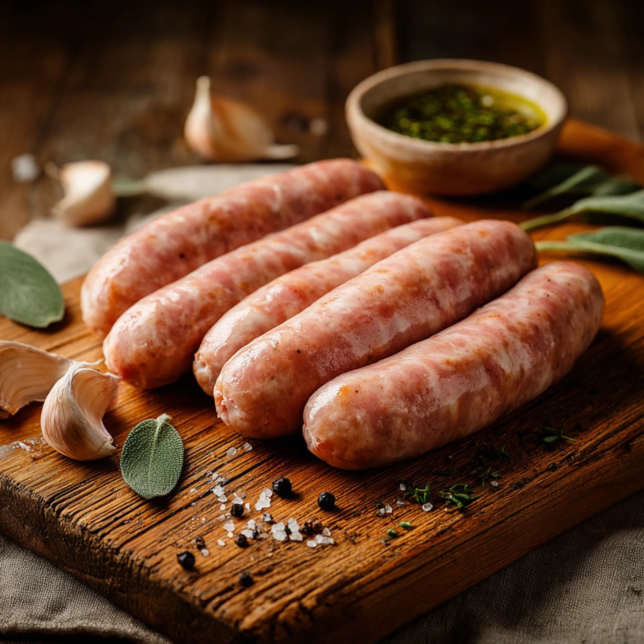 Premium Pork Sausages (GF) 400g