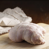 Whole Boneless Chicken Rolled and Filled with Gluten-Free Stuffing from The Black Farmer – premium British poultry roast.