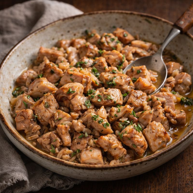 Cubed Rabbit Meat Diced Rabbit | British Game Meat | The Black Farmer
