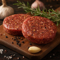 Goat Jerk Burgers, 2 x 6oz