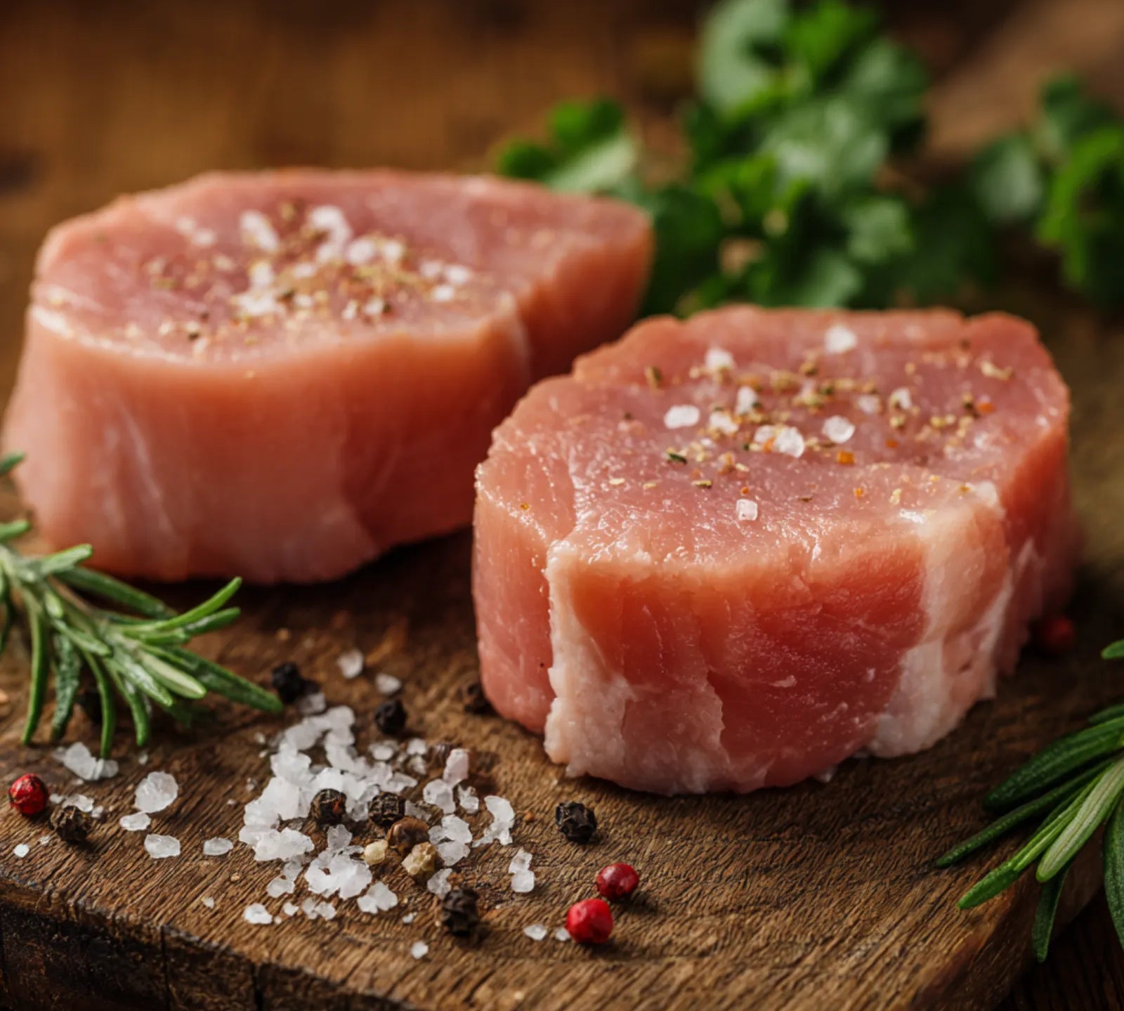 Raw Pork Fillet Medallions – Premium British pork cuts, lean and tender, from The Black Farmer