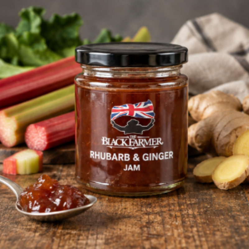 Rhubarb & Ginger Jam 227g