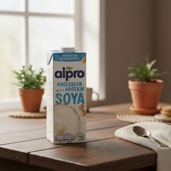 Alprodrink Original Soya Milk 1L X 3, Plant Based Vegan Drink, Long - View #7