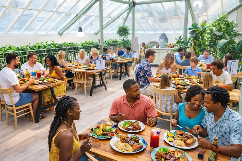 The Black Farmer Kitchen White City -- Come ready to eat well and enjoy yourself