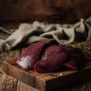 British veal liver from The Black Farmer — tender, ethical, and rich in nutrients.