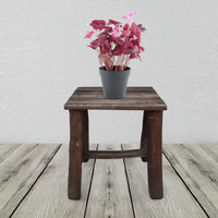 Artificial Plant Purple Shamrock Pink Flowers Potted 30cm