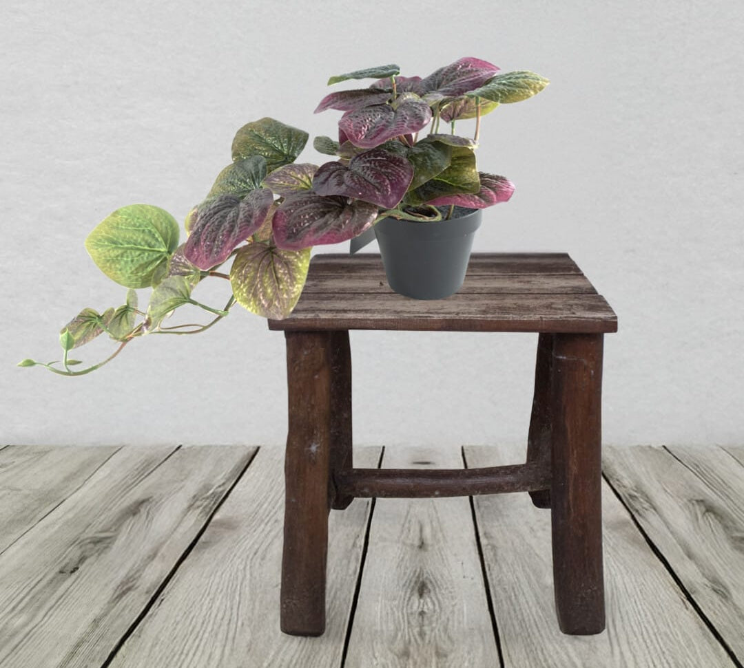 pothos plant purple Artificial Trailing Potted Pothos Plant – The Black Farmer