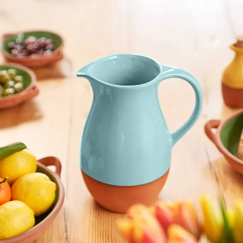 Sintra Glazed Terracotta Jug