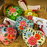 Hand-Painted Hanging Heart Decoration