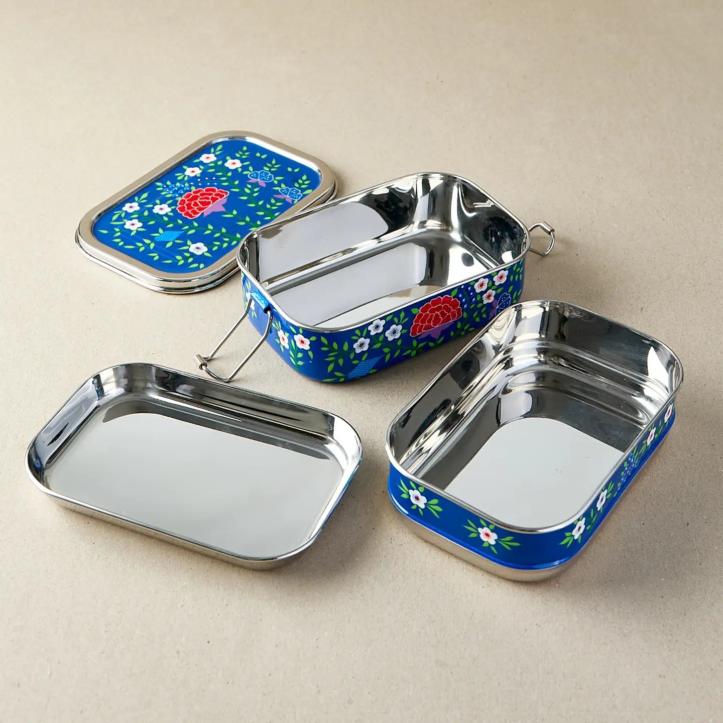 Stainless Steel - Tiffin-Style Lunchbox