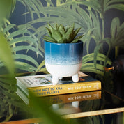 Mojave Glaze Large Planter On Legs