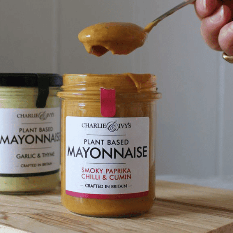 Charlie Ivys Chilli Cumin Smoky Paprika Plant Based Mayonnaise 190g