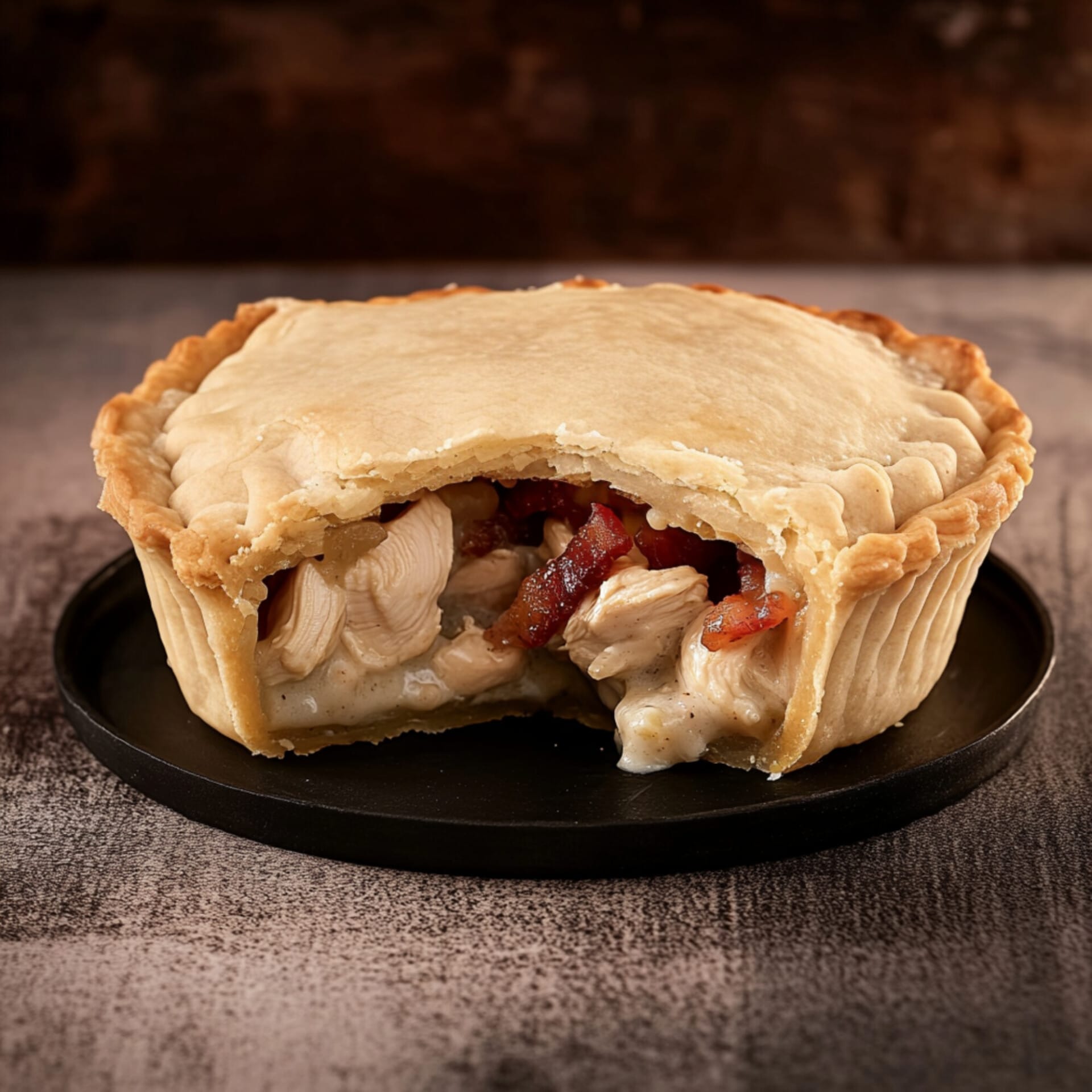 Chicken And Bacon Pie 350g