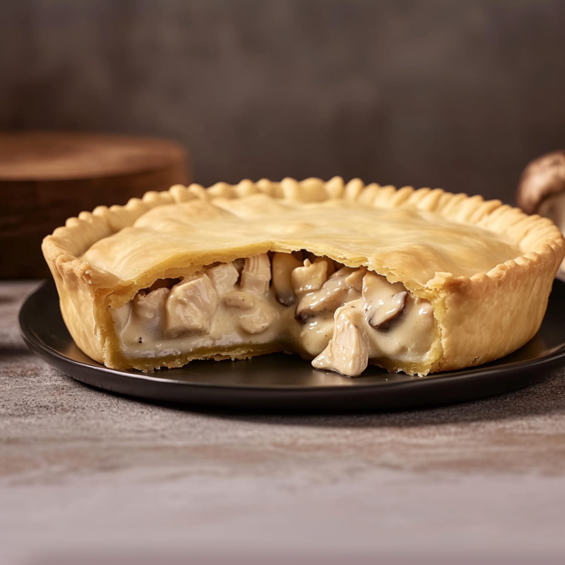 Chicken Mushroom Pie 800g Kentish Mayde