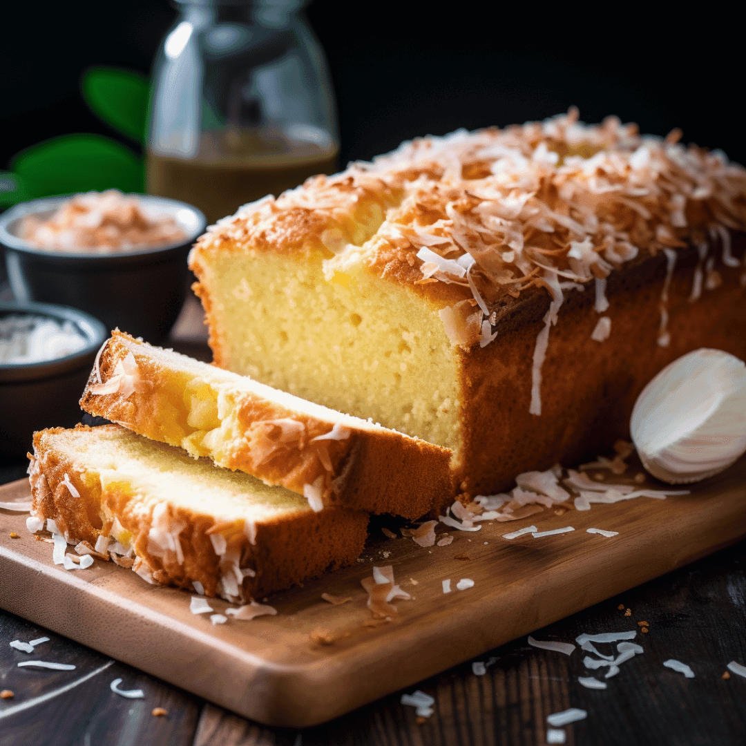 Coconut Cake Slice