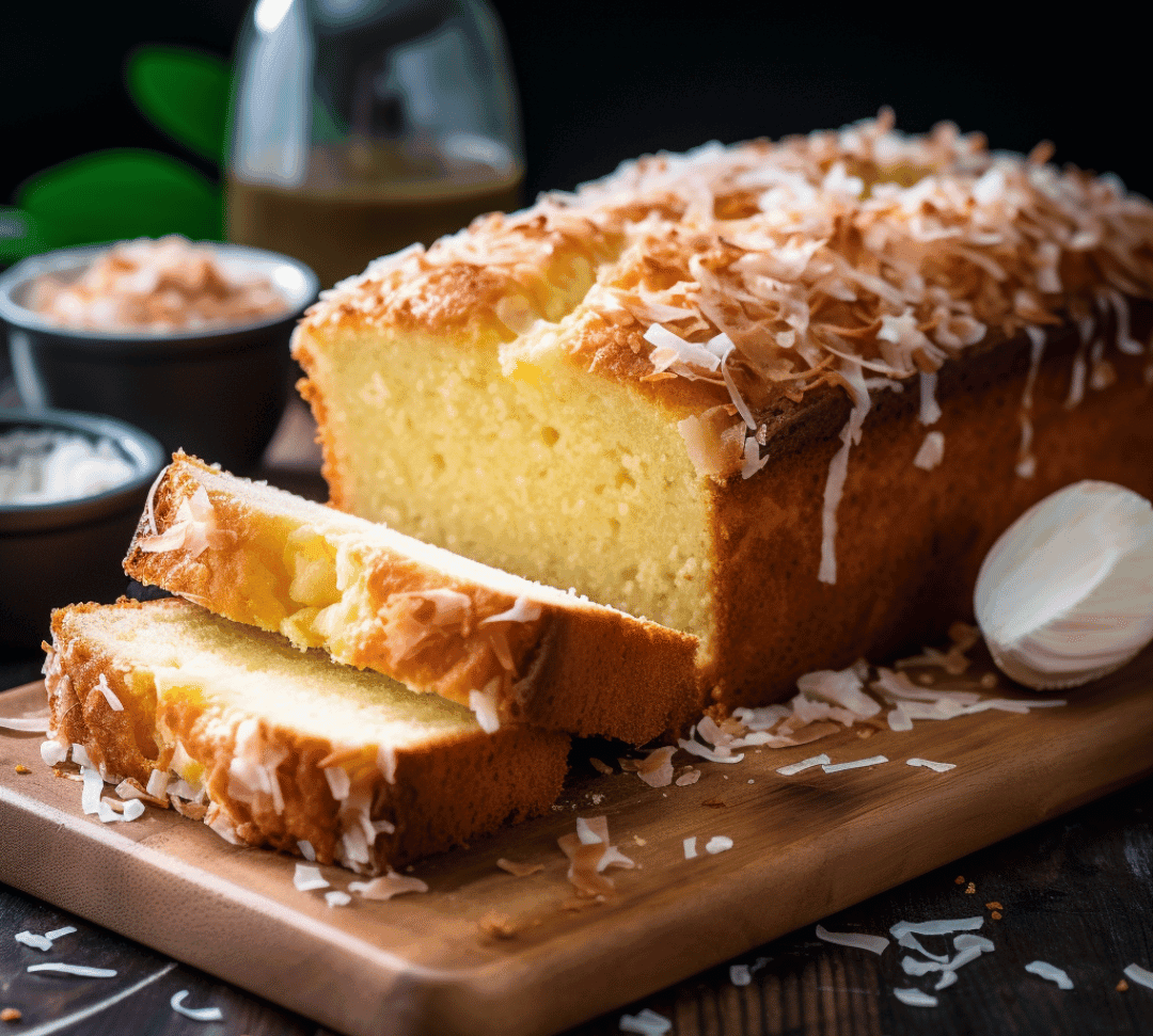 Coconut Cake Slice
