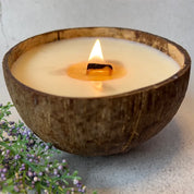 Coconut Shell Candle - Eco-Friendly Luxury Scents
