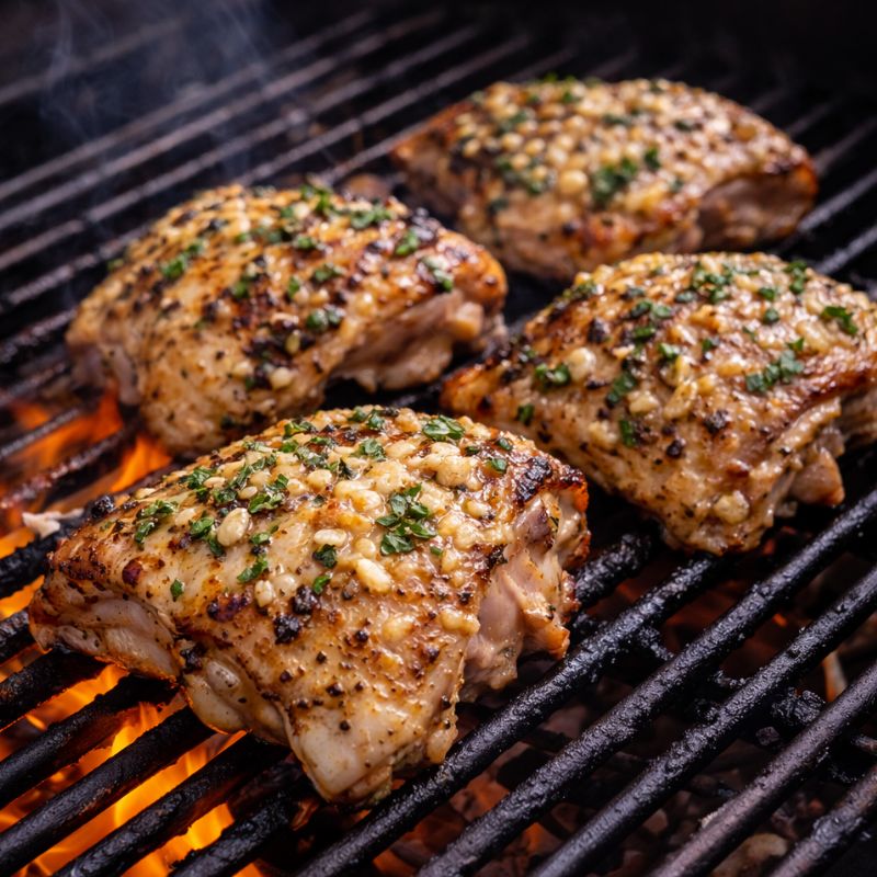 Chicken Thighs - Garlic Butter
