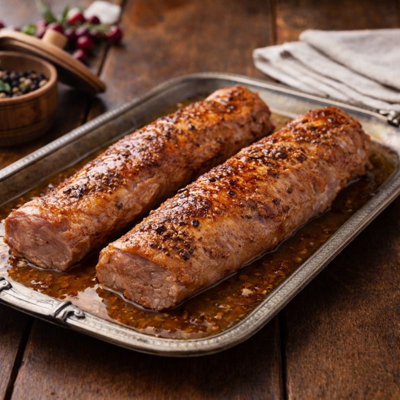 cooked pork tenderloin