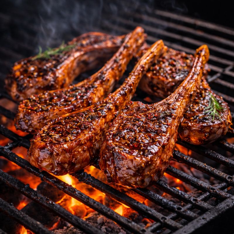 Lamb Chops - Sticky BBQ