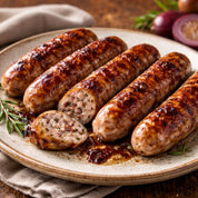 Sausages, Red Caramelised Onion (GF) (400g)