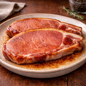 cooked bacon steak smoked