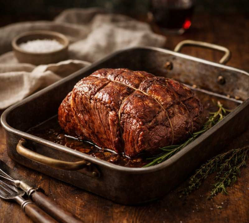 cooked beef silverside