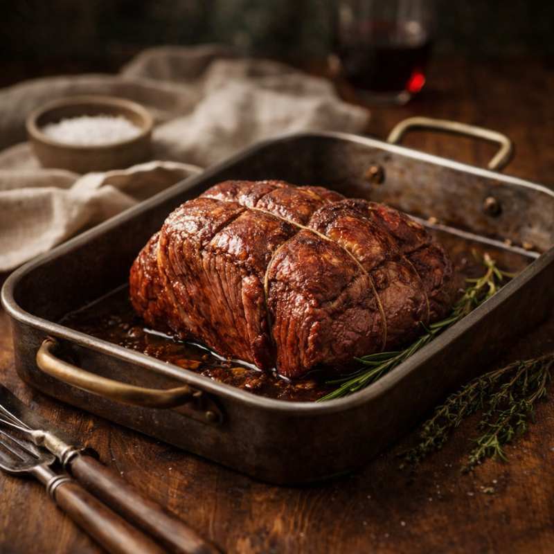 cooked beef silverside