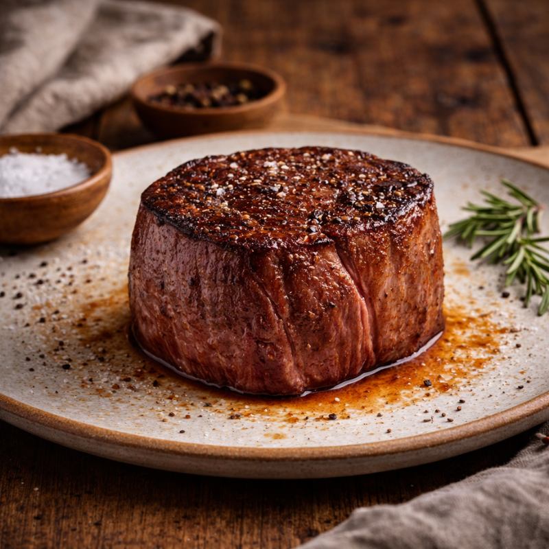 cooked fillet piece