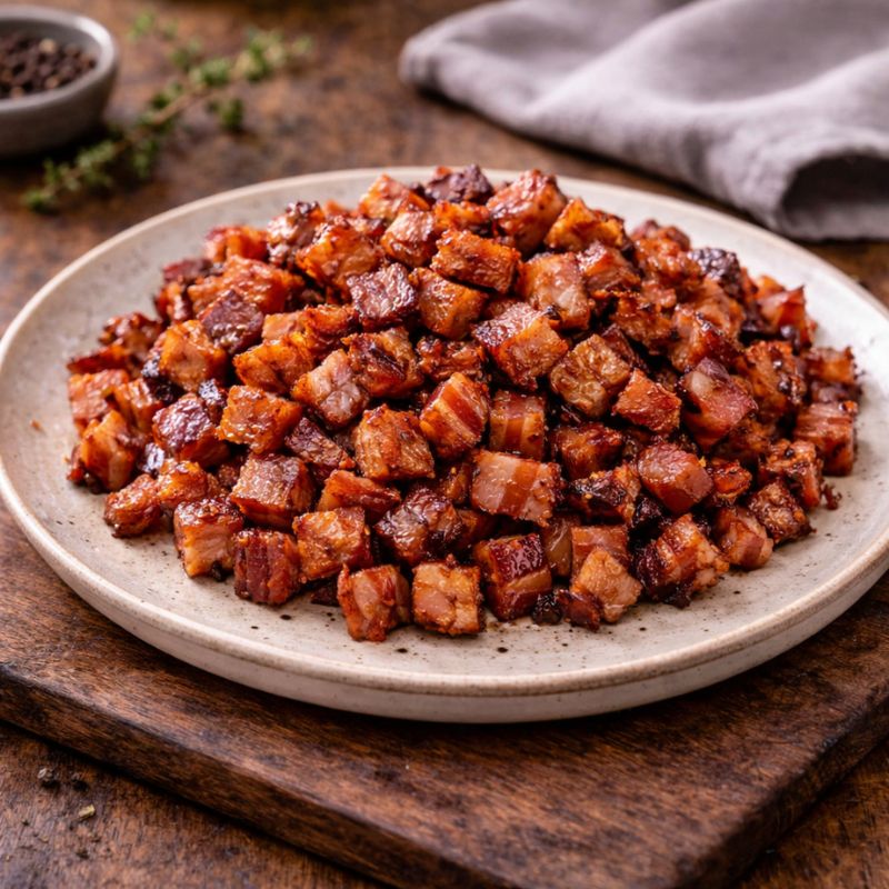 Pancetta - Raw, Square