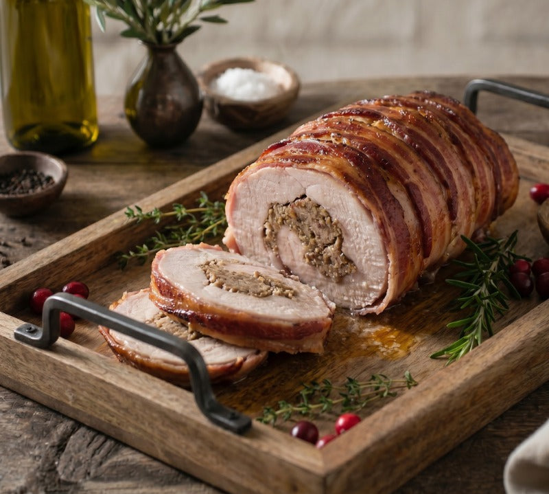 cookedTurkey-BreastCrownBoneless.BaconTopped_SausageMeatFilled_Rolled.jpg