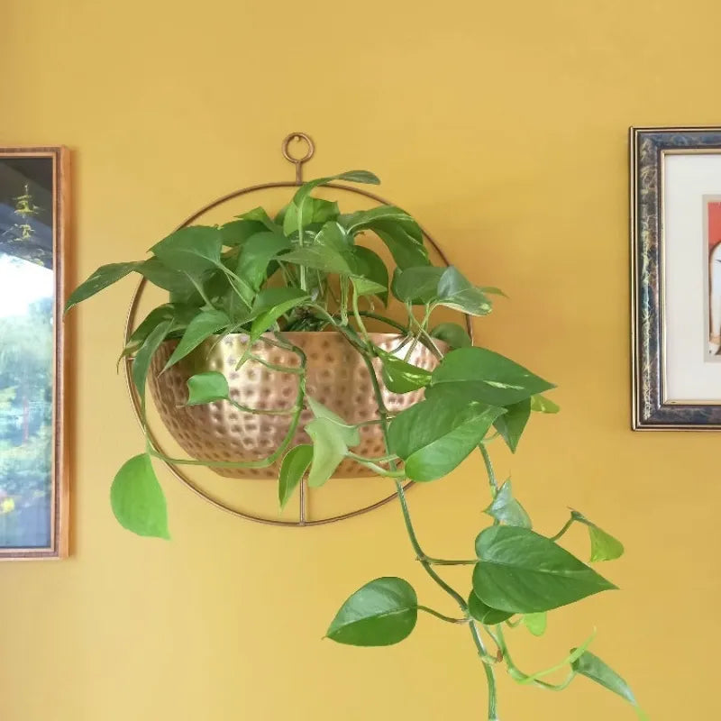 Gold Wall Planter
