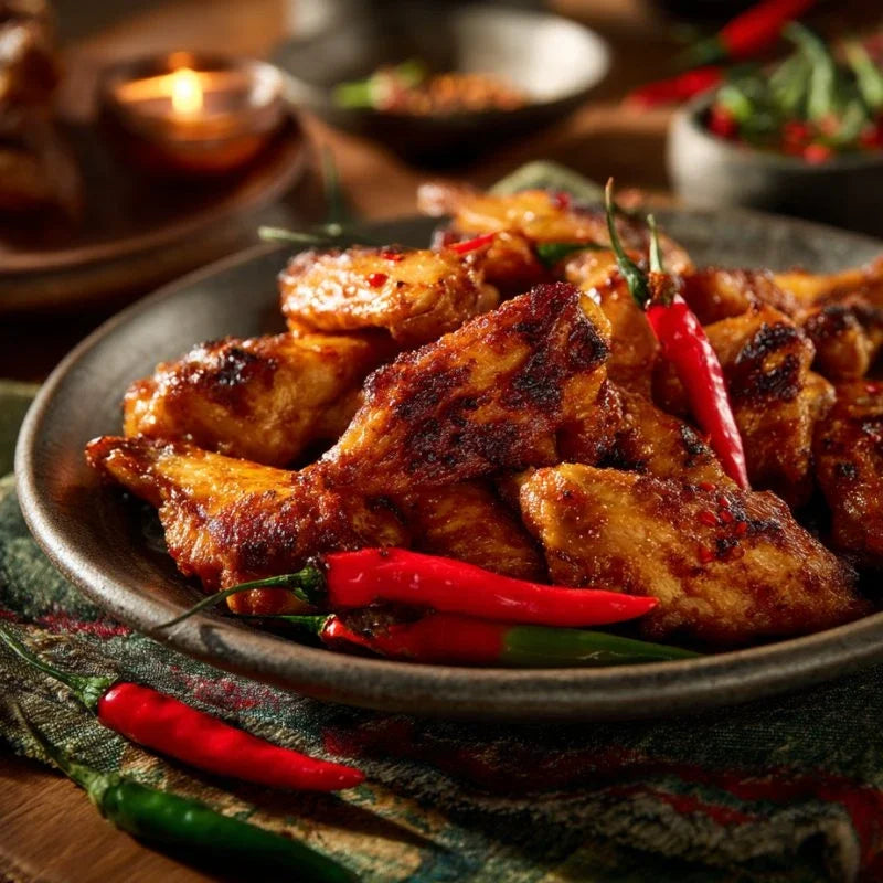 Hot & Spicy Meat Box – Ribs, Steak, Chicken, Lamb & Sausages