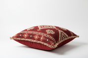 Welsh Tapestry Blanket Design Cushion Red