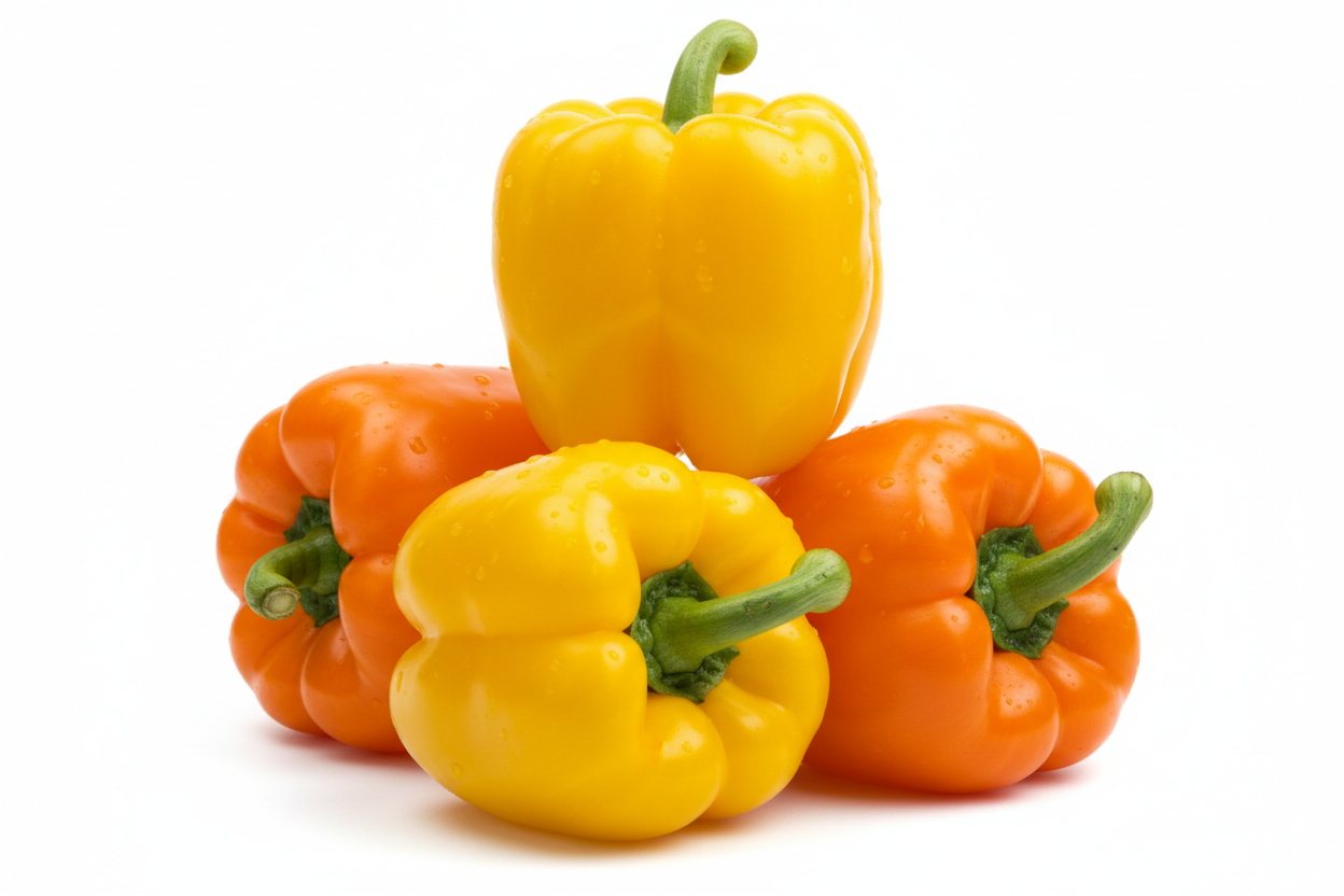 Bell Pepper Yellow and Orange