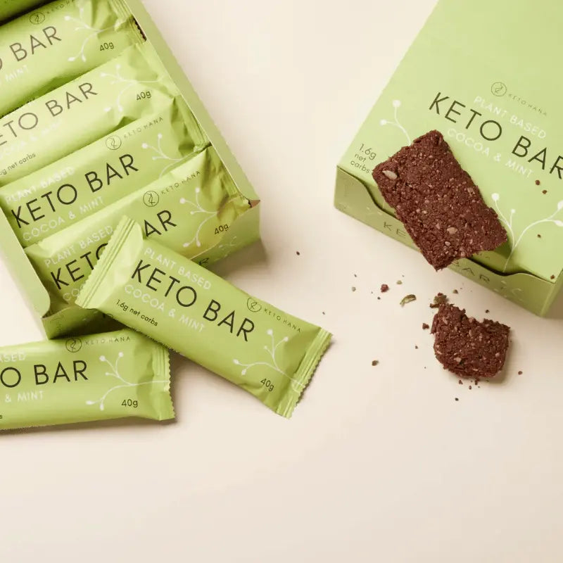Keto Hana Cocoa Mint Keto Bar 40g