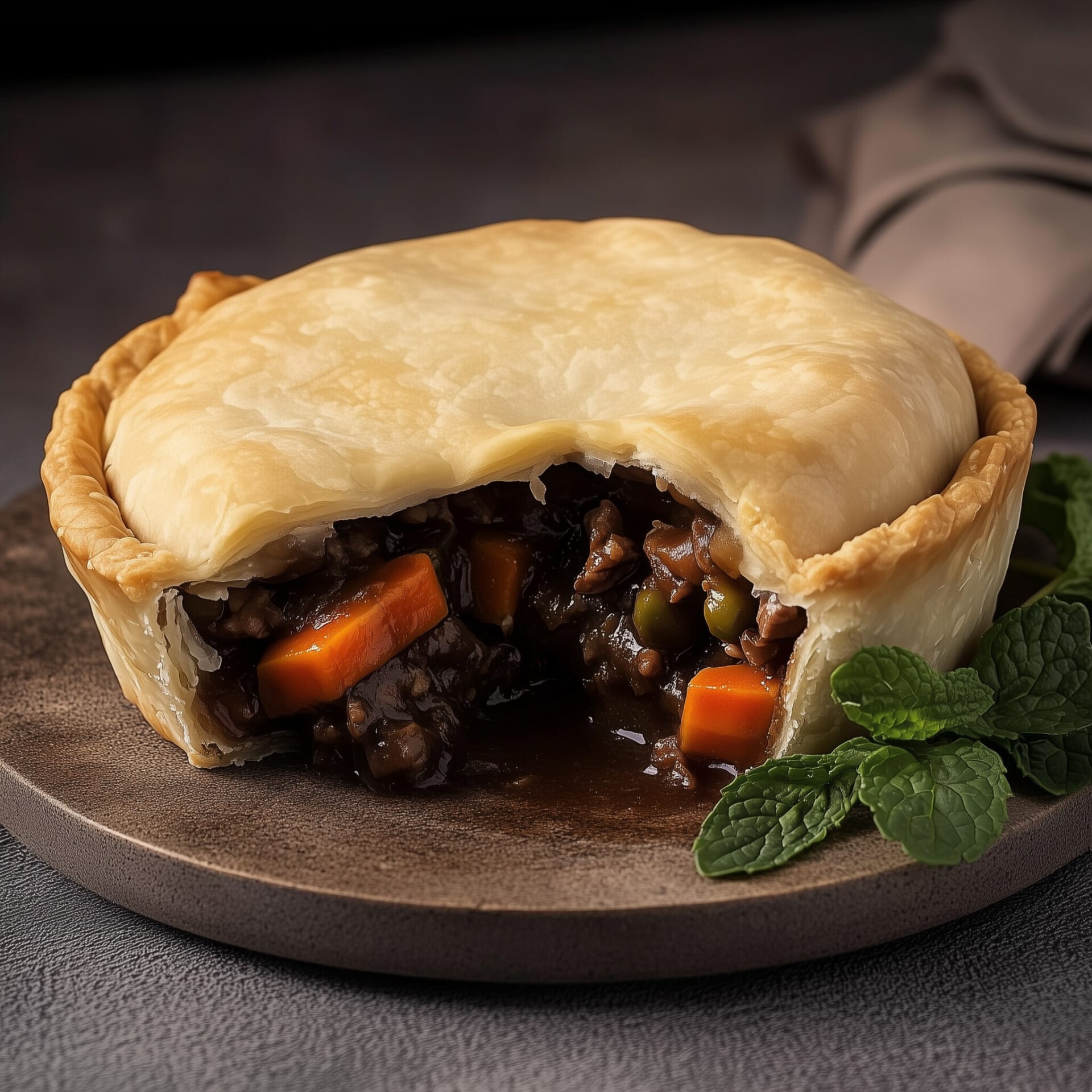 Lamb And Mint Pie Family Size