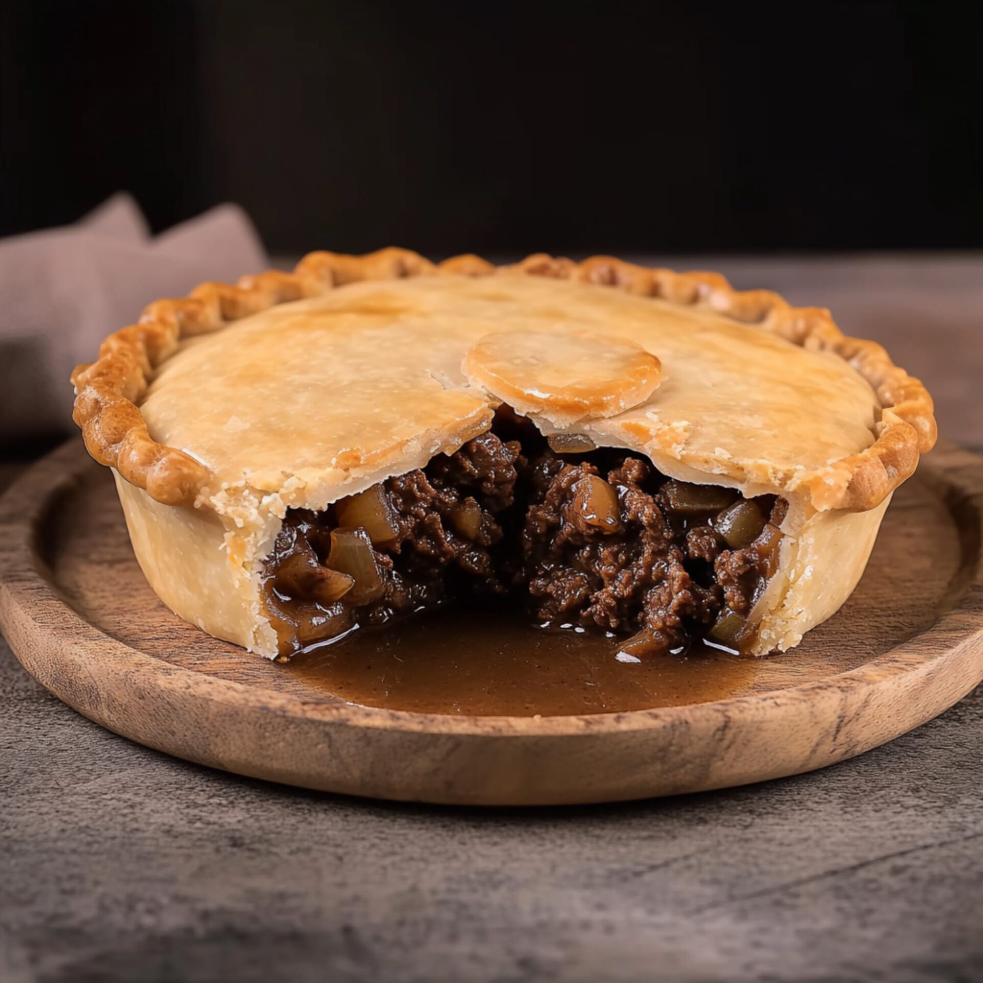 Mince Beef And Onion Pie 350g