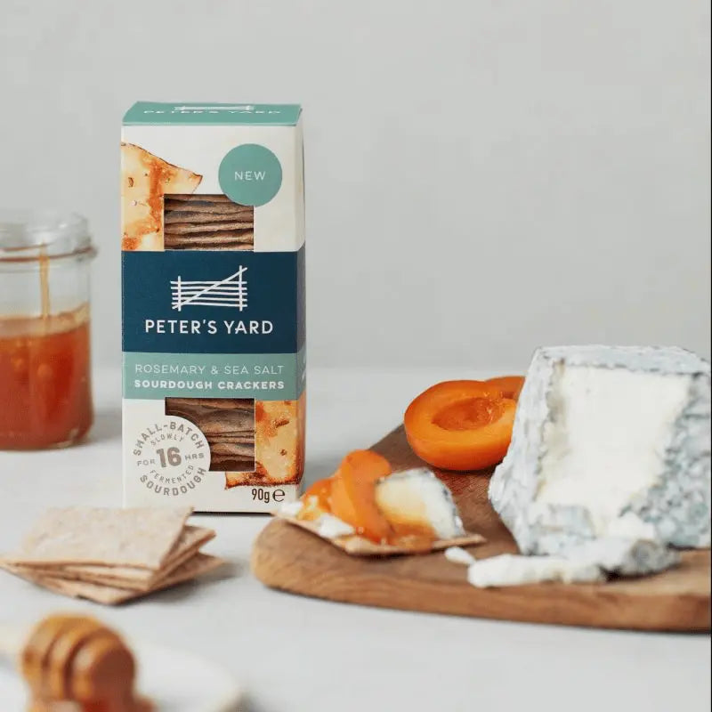 Peters Yard Rosemary Sea Salt Sourdough Crackers 90g