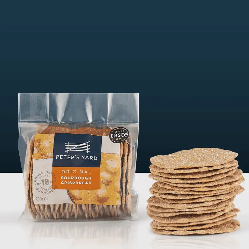 Peters Yard Wheel Of Original Sourdough Crispbread 145g