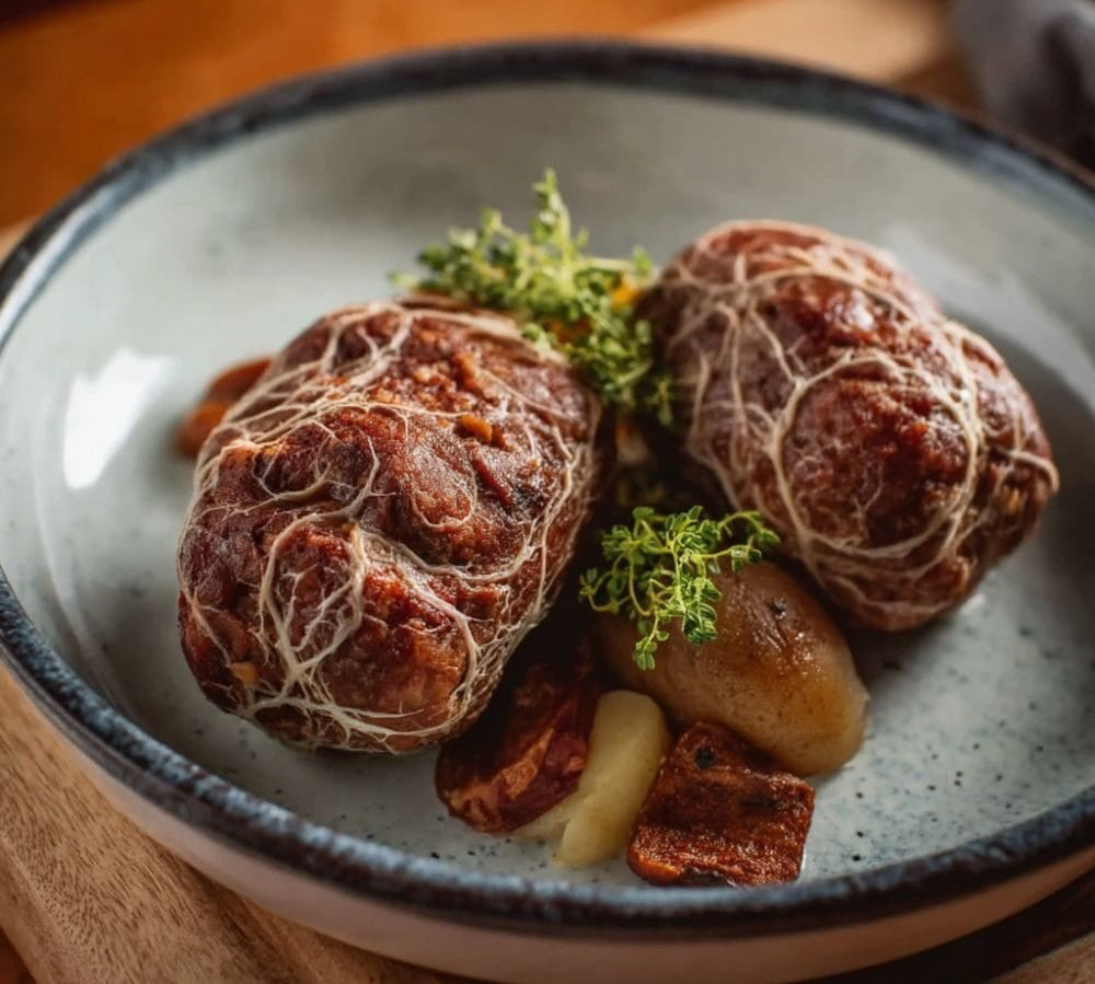 Lace-textured Pig Caul fat used for traditional British faggots and terrines – The Black Farmer