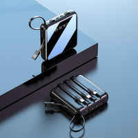 Power banks With 3 In 1 Charging Cables 3600 Mah