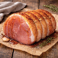 Honey glazed rolled ham joint 1 kg from The Black Farmer – British Wiltshire-cured pork with golden honey glaze