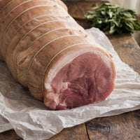 Boned and rolled British pork leg joint – The Black Farmer premium pork, perfect for roasting.