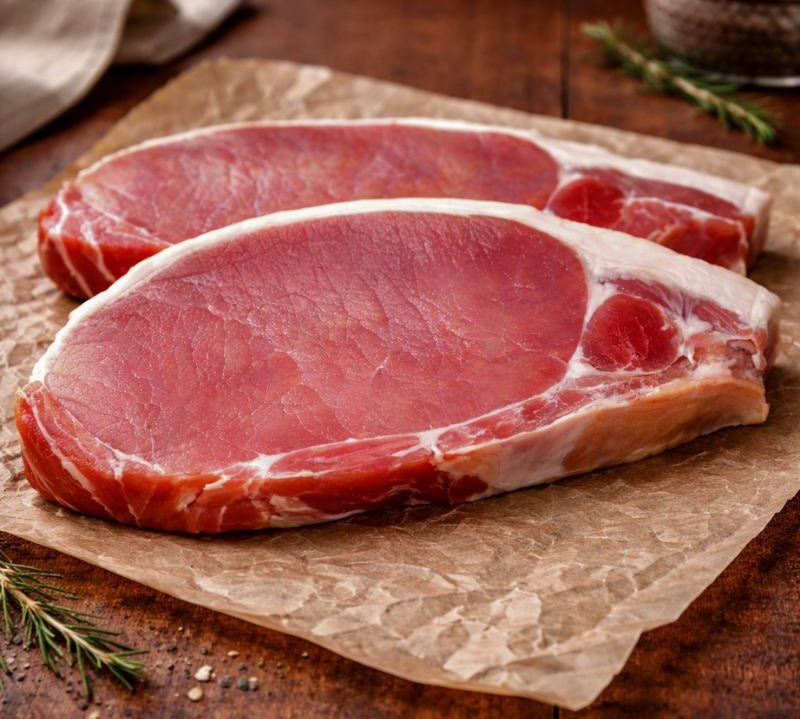 Smoked bacon steak – The Black Farmer premium British pork – buy pork online