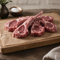 Lamb Special Cutlets — premium British bone-in lamb, perfect for grilling, searing, or roasting.