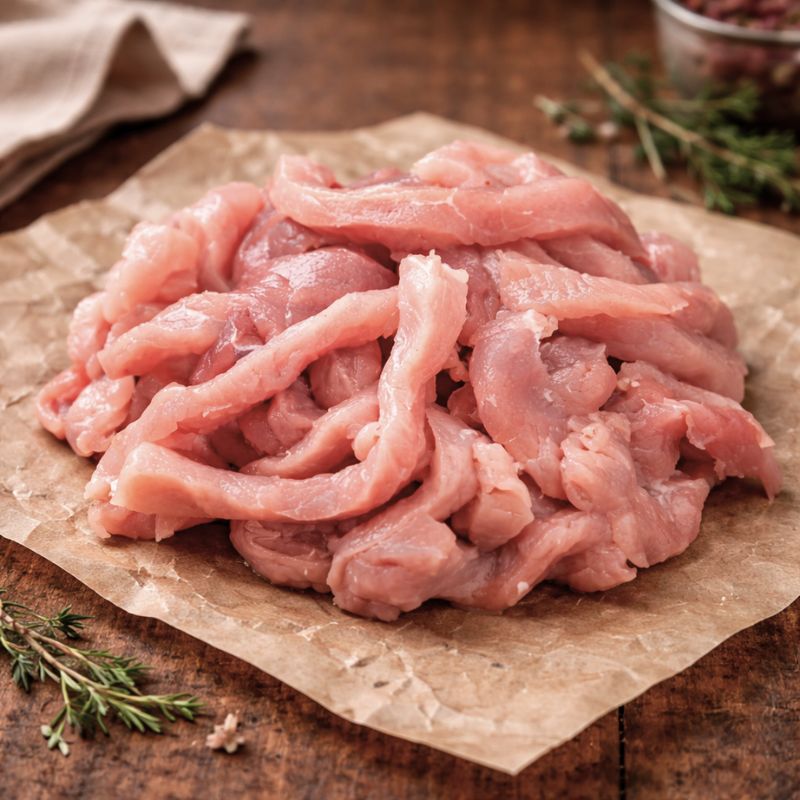 British pork stir fry strips – free-range lean pork strips for quick stir-fries available to buy online