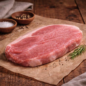 Raw Pork Leg Steaks — fresh, lean British cut from The Black Farmer