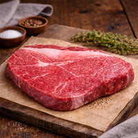 Premium British veal rump steak — tender, grass-fed, and freshly vacuum-packed by The Black Farmer.
